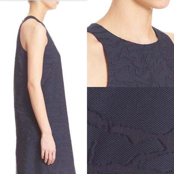 Vince Fil Coupe Sleeveless Shift Dress Size 2 - Picture 2 of 7